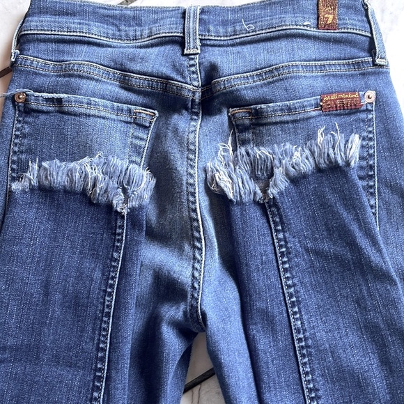 7 for all mankind the ankle skinny jeans - Picture 7 of 8